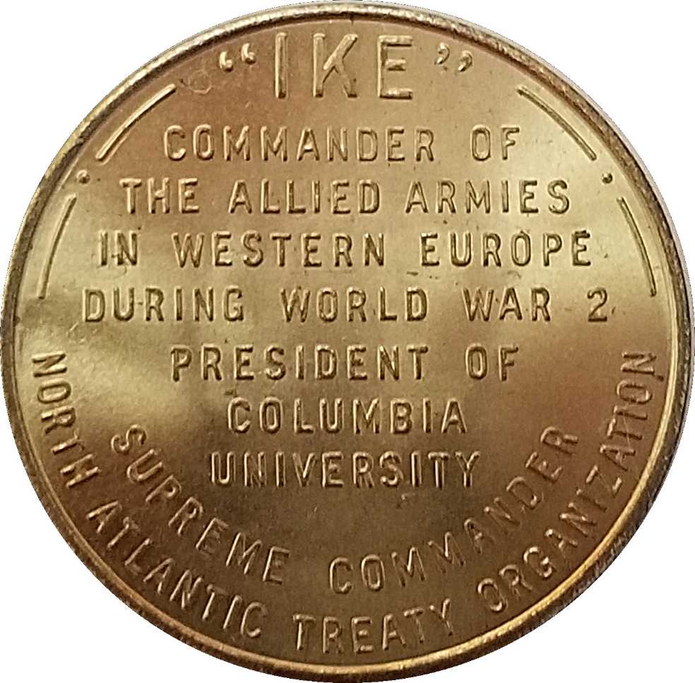 34th Dwight D. Eisenhower  coin collectible - Main Image 4