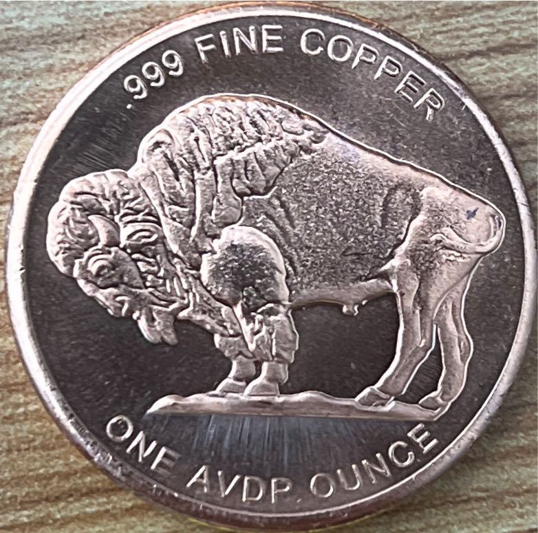 Copper Rounds  coin collectible - Main Image 2