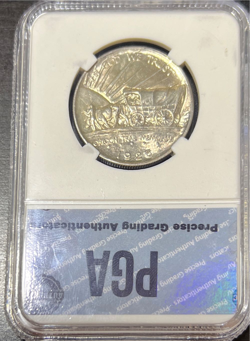 1926 Oregon Trail Memorial Half Dollar  coin collectible - Main Image 2