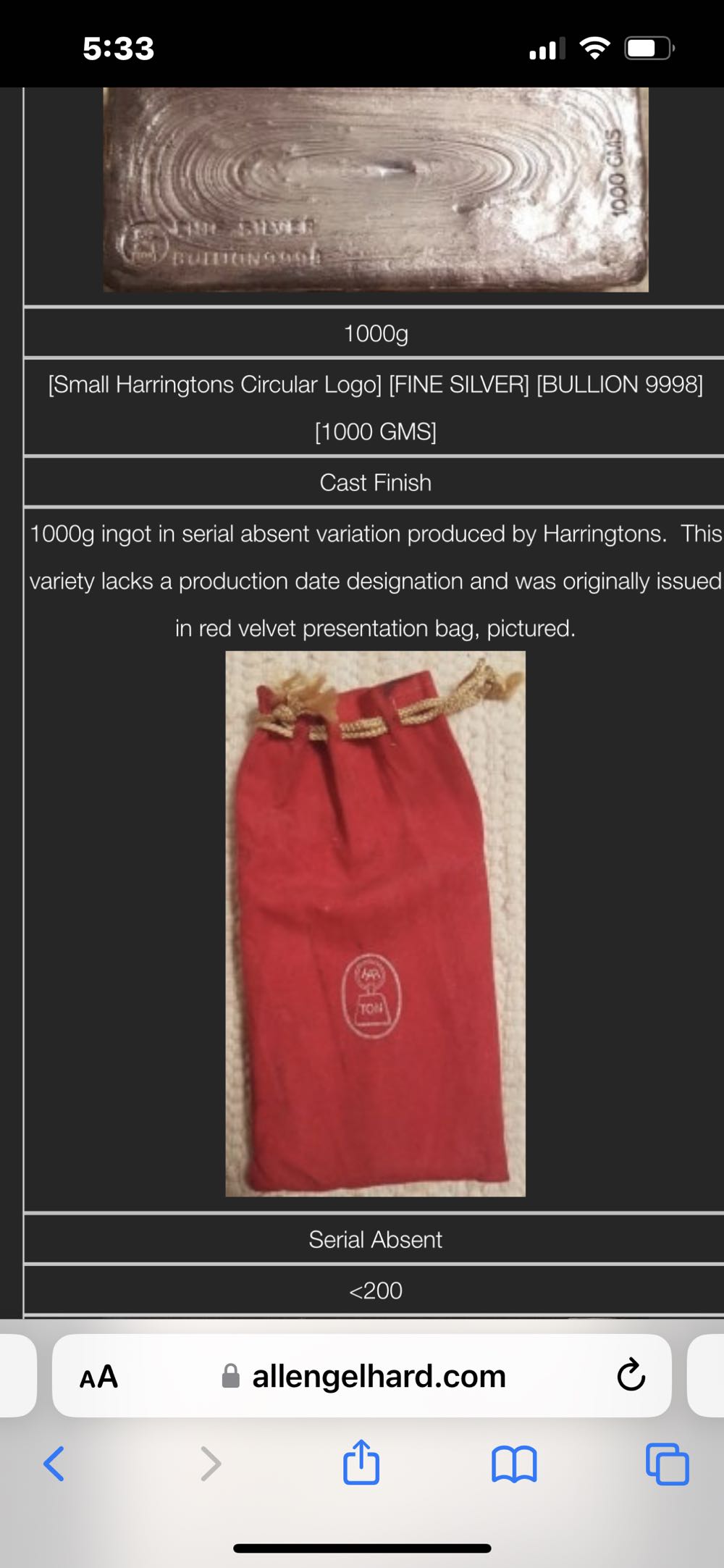 Harringtons  coin collectible - Main Image 4