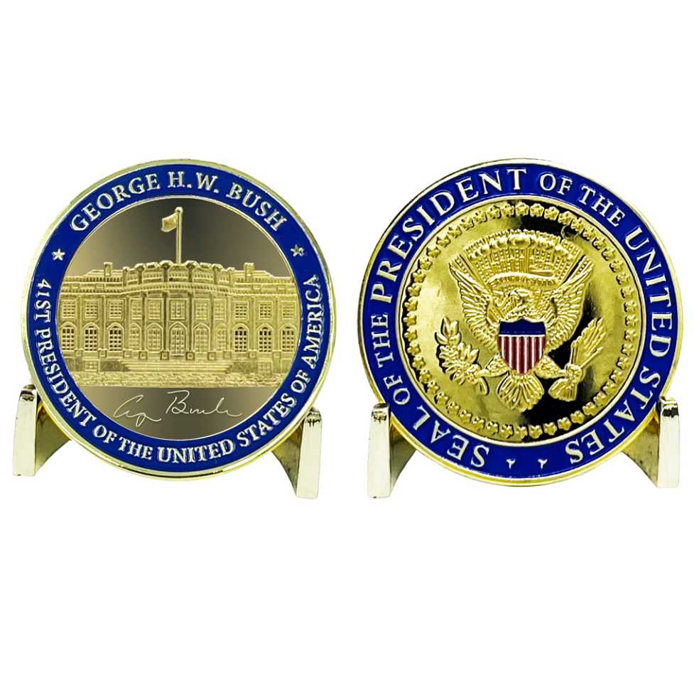 41st President George Bush  coin collectible - Main Image 2