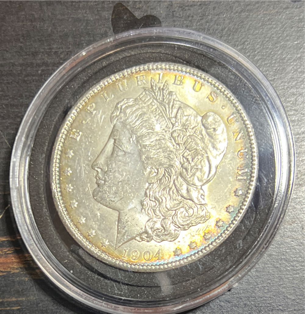 Morgan Silver Dollar - 1904 O  coin collectible - Main Image 3