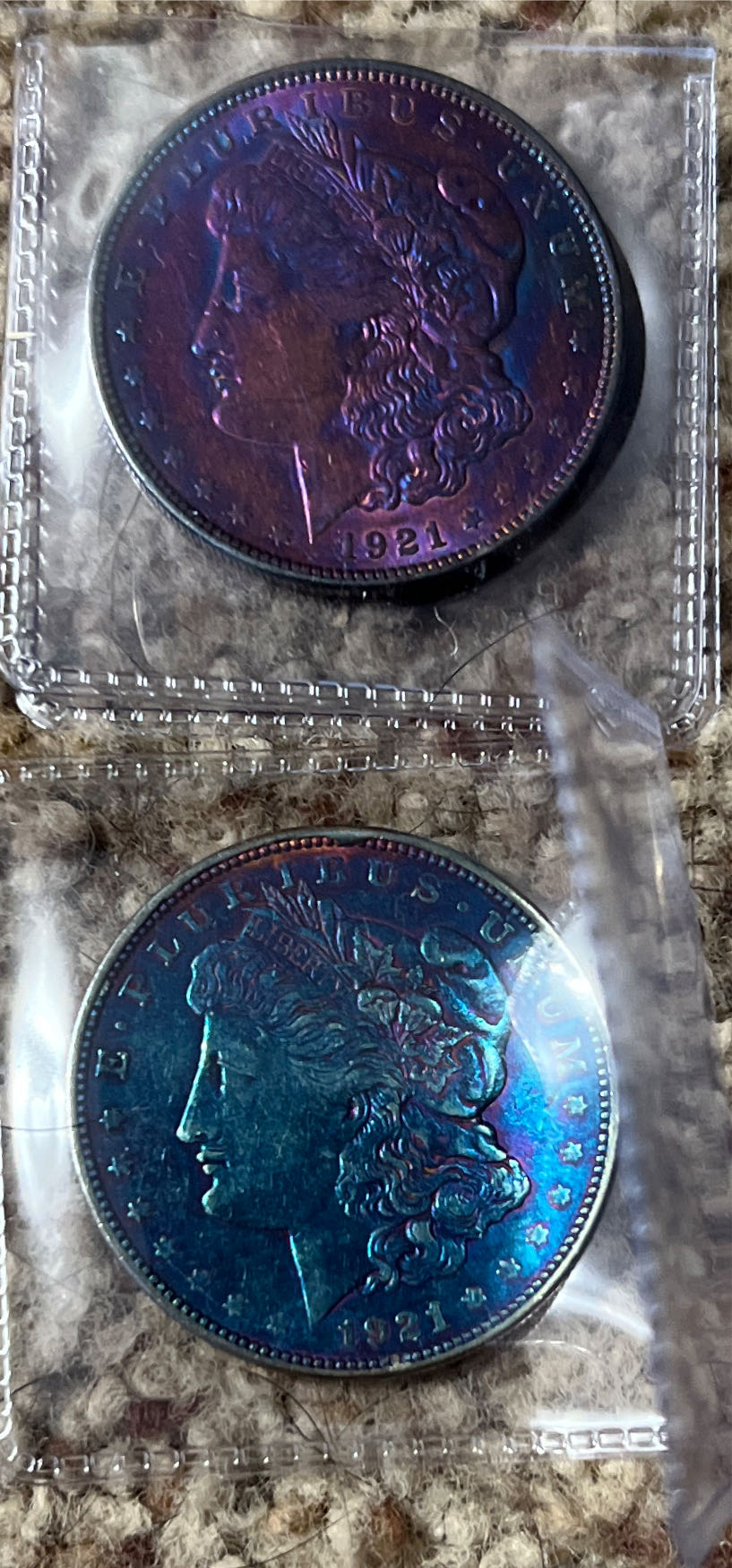 Morgan Silver Dollar - 1921 S Vaultbox  coin collectible - Main Image 3