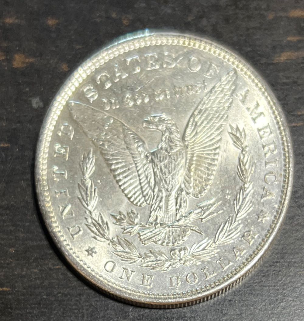 Morgan Silver Dollar - 1896 S  coin collectible - Main Image 2
