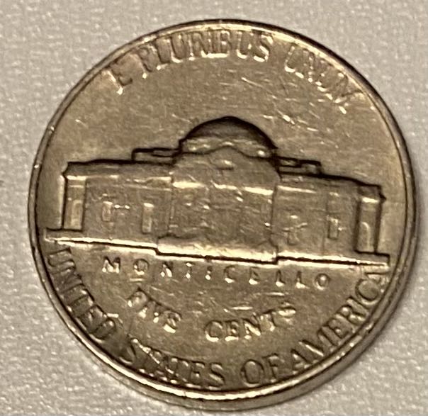 Nickel Jefferson 1966  coin collectible - Main Image 2