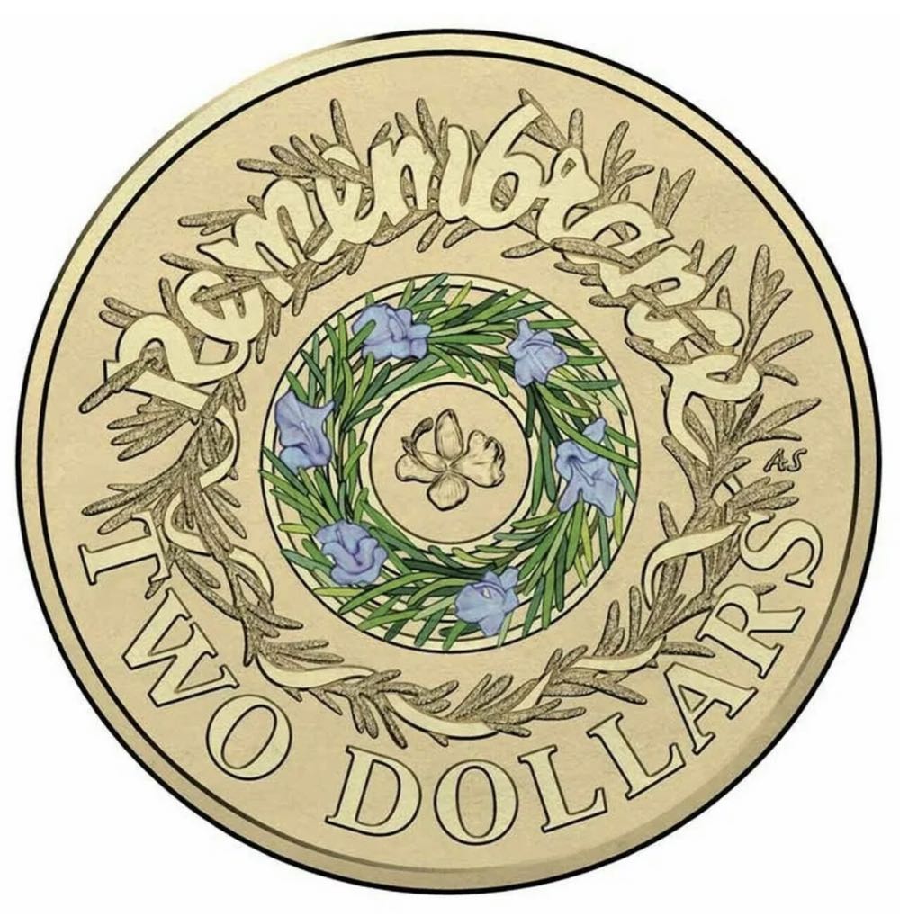 $2 2022 75th Anniversary Peacekeeping Coin
