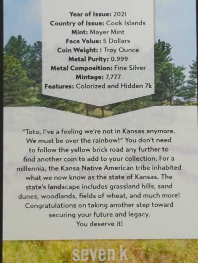 U.S. State Animal Series  coin collectible [Barcode 55257070006565785136] - Main Image 4