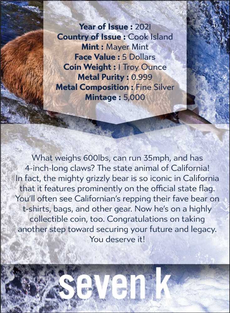 U.S. State Animal Series  coin collectible [Barcode 55134570006302741490] - Main Image 4