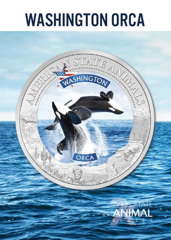U.S. State Animal Series  coin collectible [Barcode 55135070006547825392] - Main Image 3
