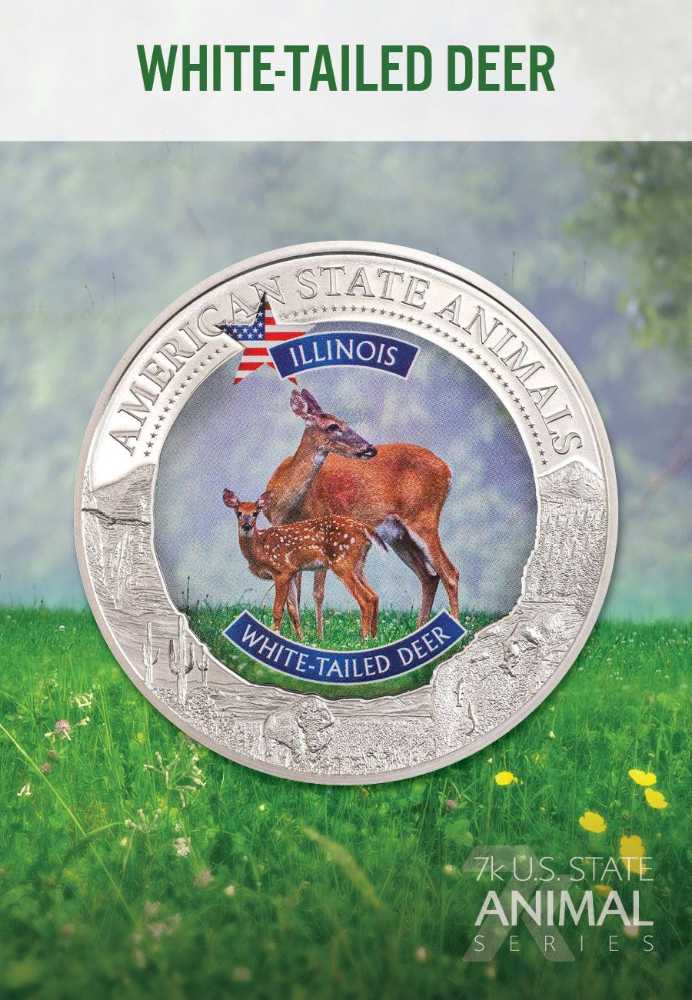 U.S. State Animal Series  coin collectible [Barcode 35007870006562846082] - Main Image 3