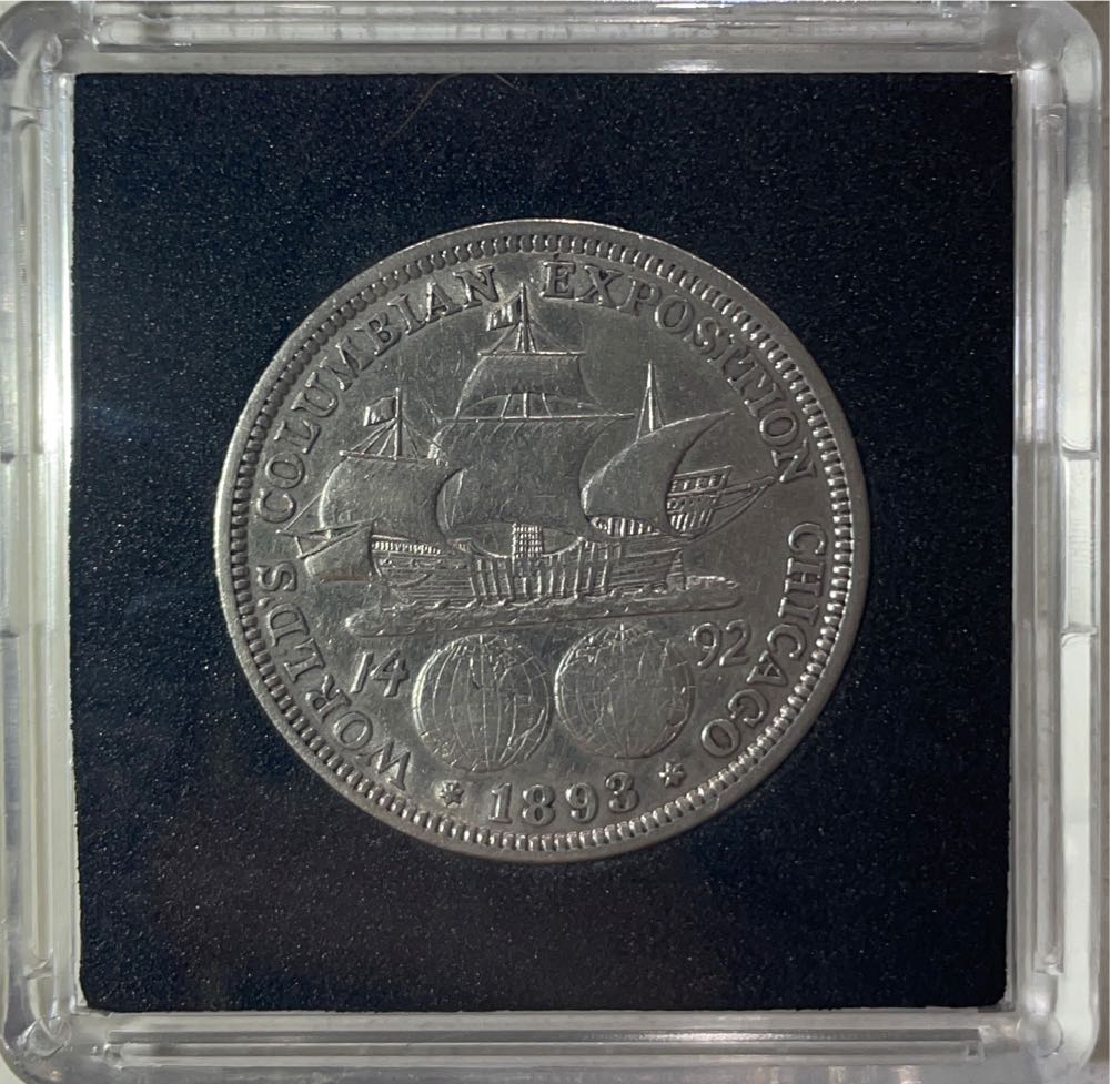 Half Dollar Columbia Expo  coin collectible - Main Image 2