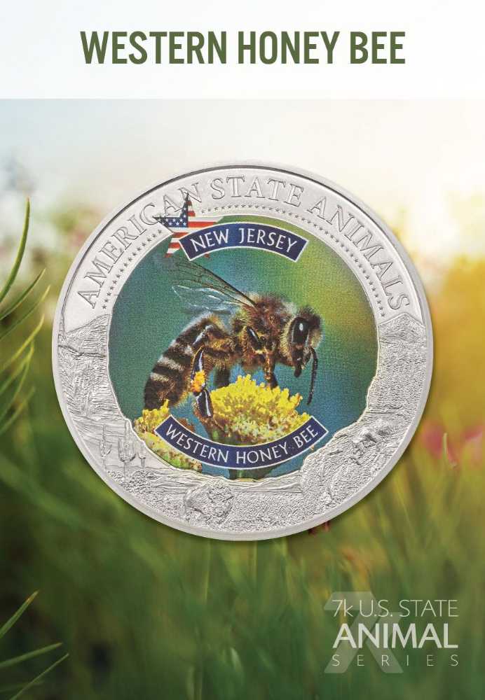 U.S. State Animal Series  coin collectible [Barcode 55297270006570720039] - Main Image 3
