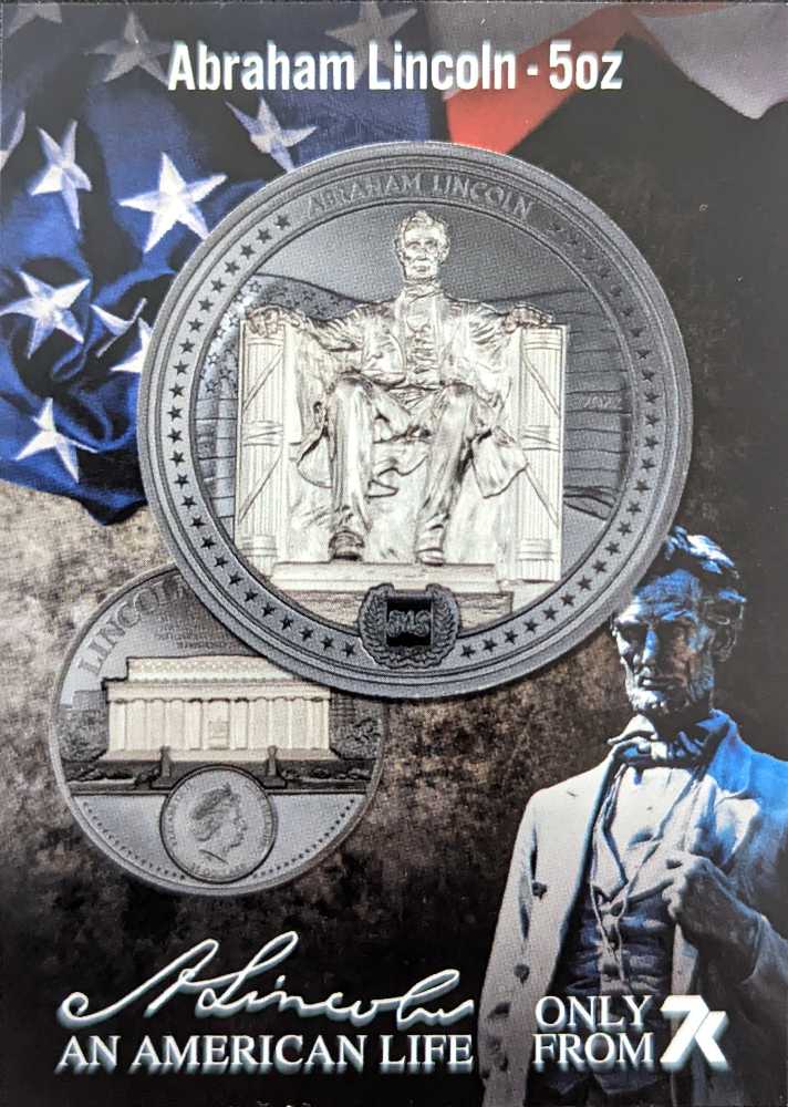 Life Of Lincoln  coin collectible [Barcode 55376270006592128004] - Main Image 3