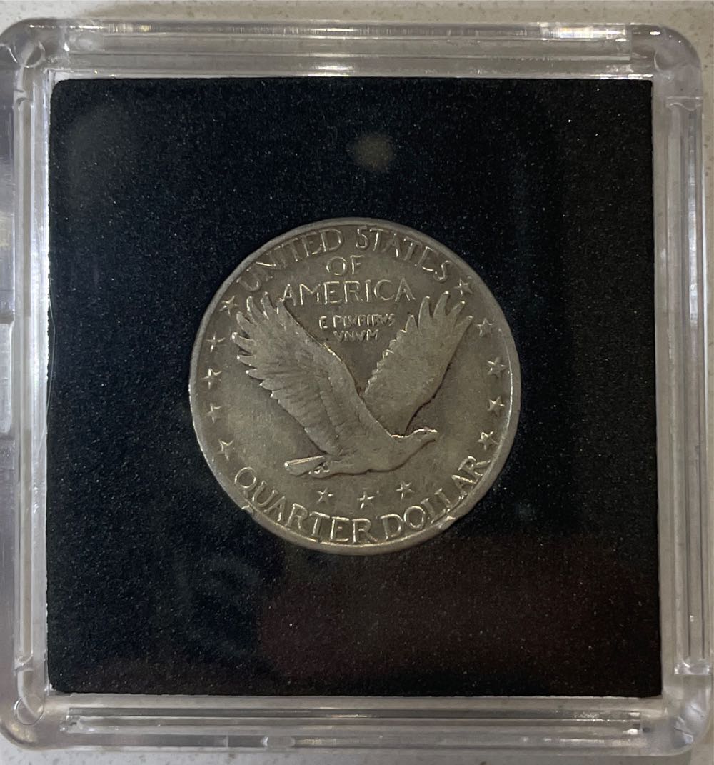 Standing Liberty Quarter  coin collectible - Main Image 2