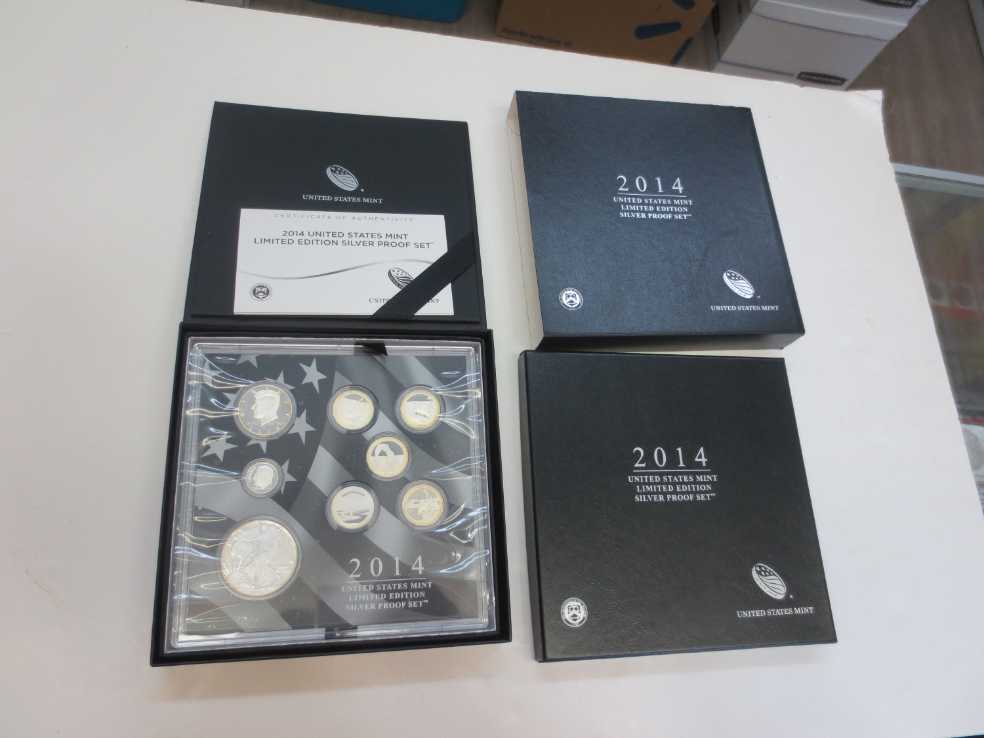 Proof U.S. Limited Edition Silver Proof Set 2014  coin collectible - Main Image 4
