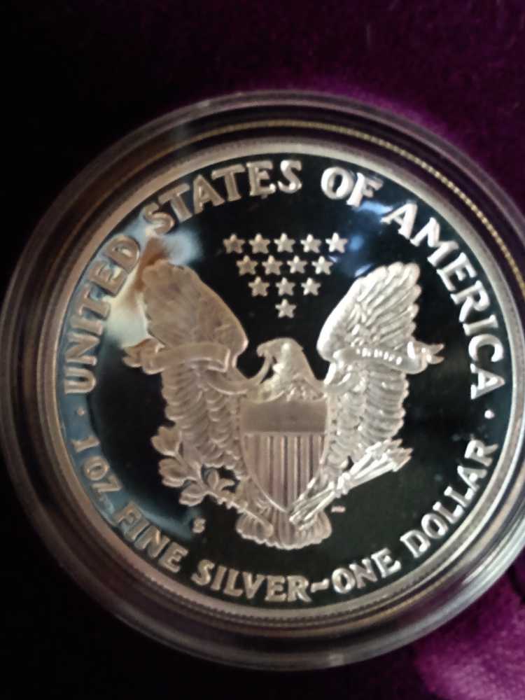American Silver Eagle  coin collectible - Main Image 2