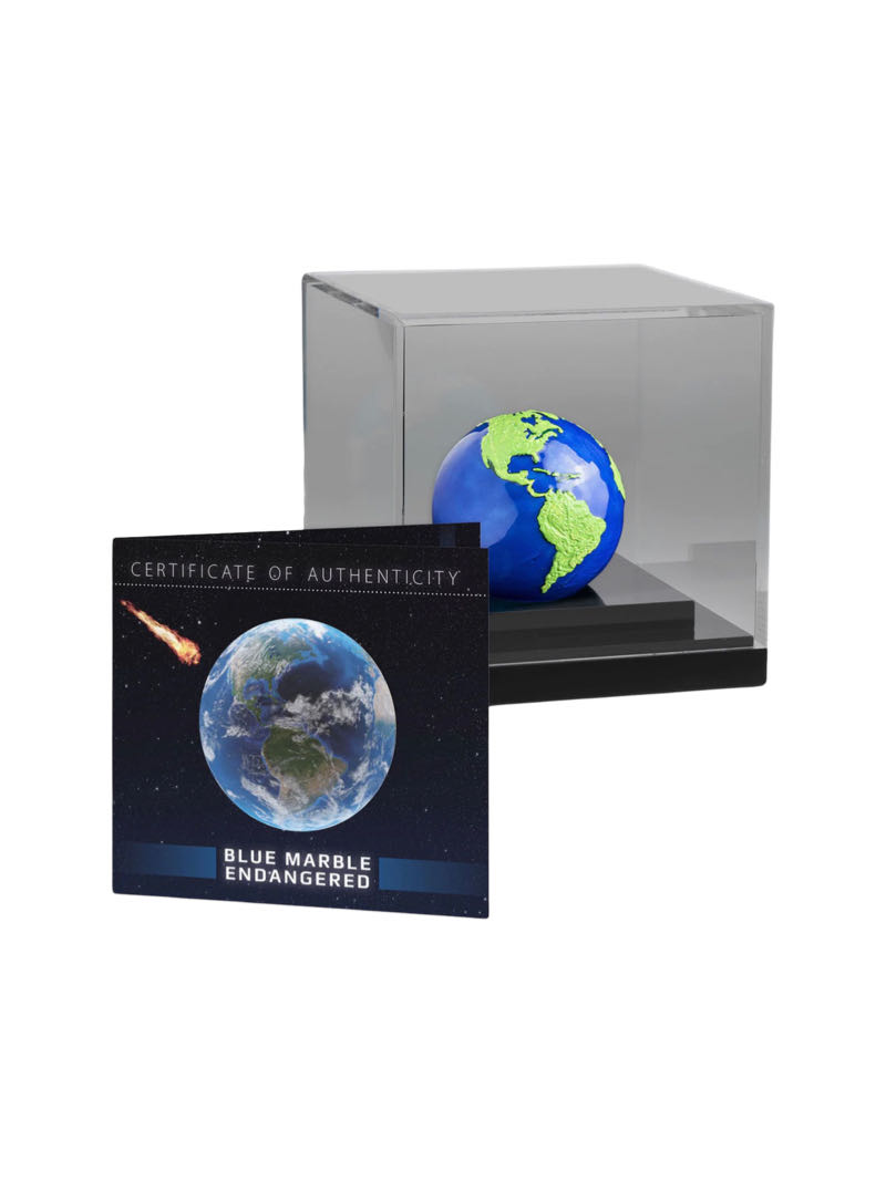 Earth Green Planet - Blue Marble Endangered Coin  coin collectible - Main Image 2