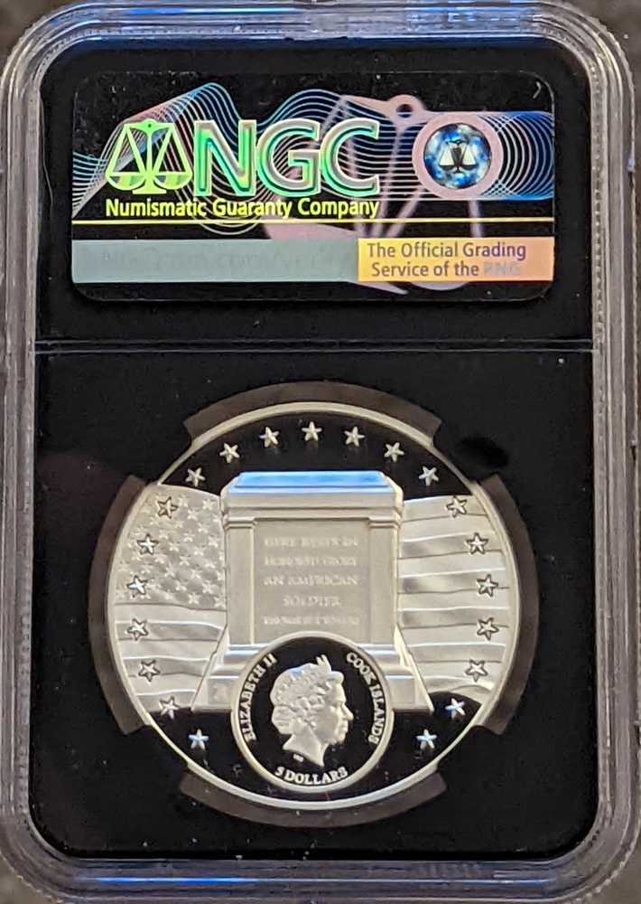 Unknown Soldier  coin collectible [Barcode 35093670006566682264] - Main Image 2