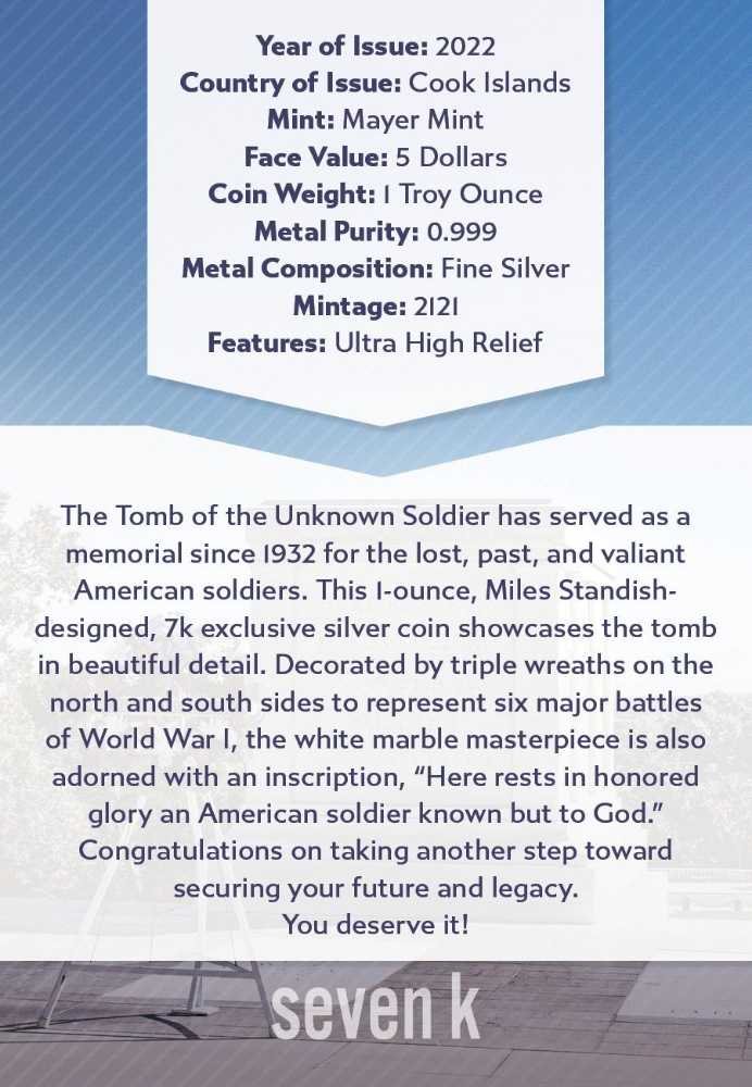 Unknown Soldier  coin collectible [Barcode 35093670006566682264] - Main Image 4