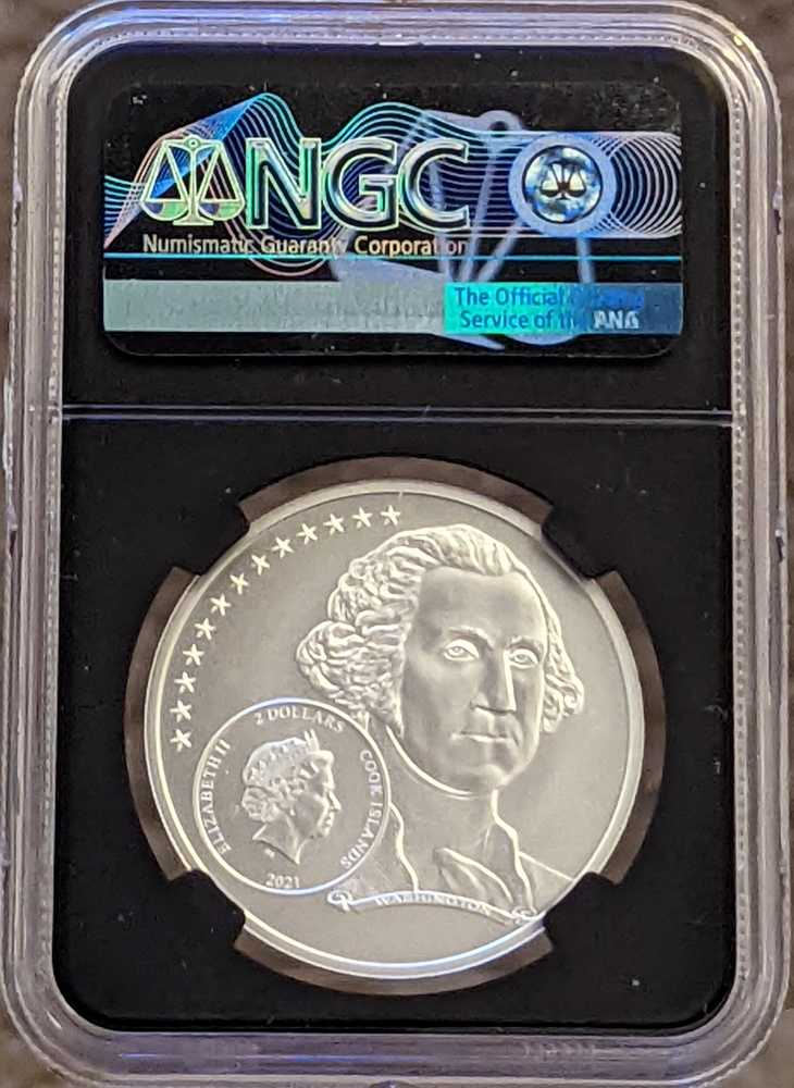 Life of George Washington  coin collectible [Barcode 66217270006306680378] - Main Image 2