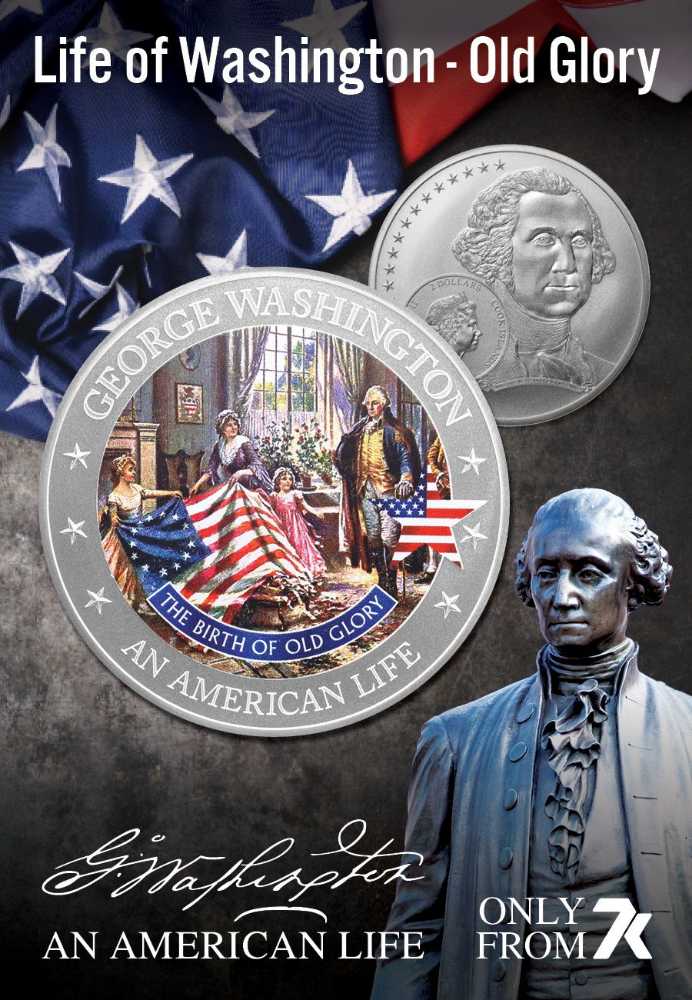 Life of George Washington  coin collectible [Barcode 66217470006308047003] - Main Image 3
