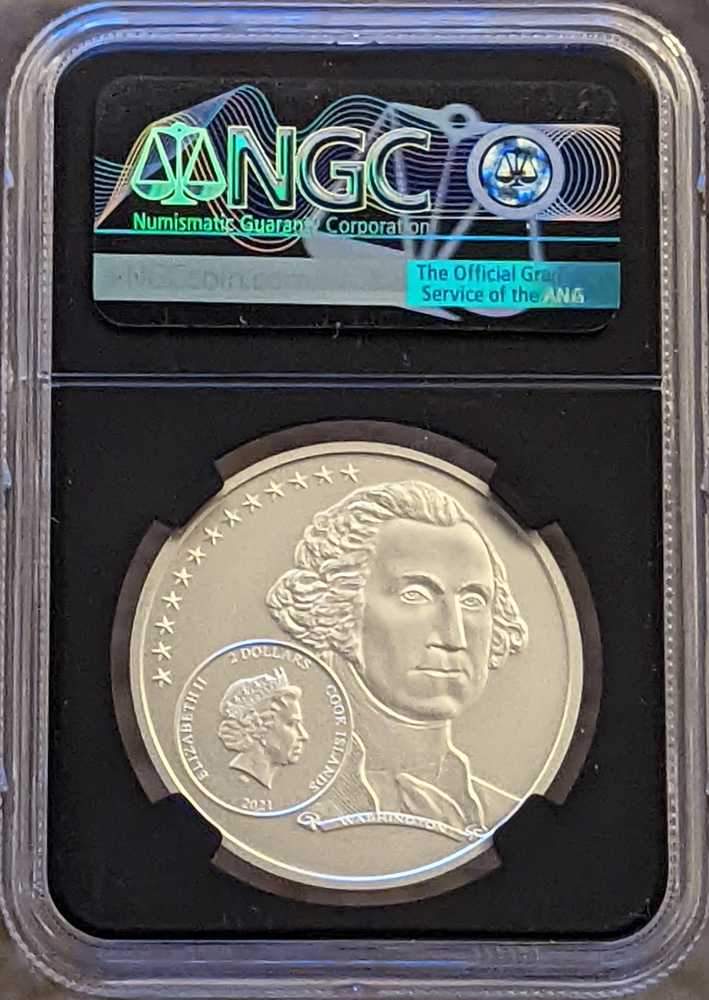 Life of George Washington  coin collectible [Barcode 66217570006308931207] - Main Image 2