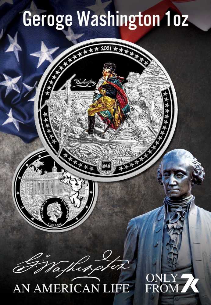 Life of George Washington  coin collectible [Barcode 55167870006309365246] - Main Image 3