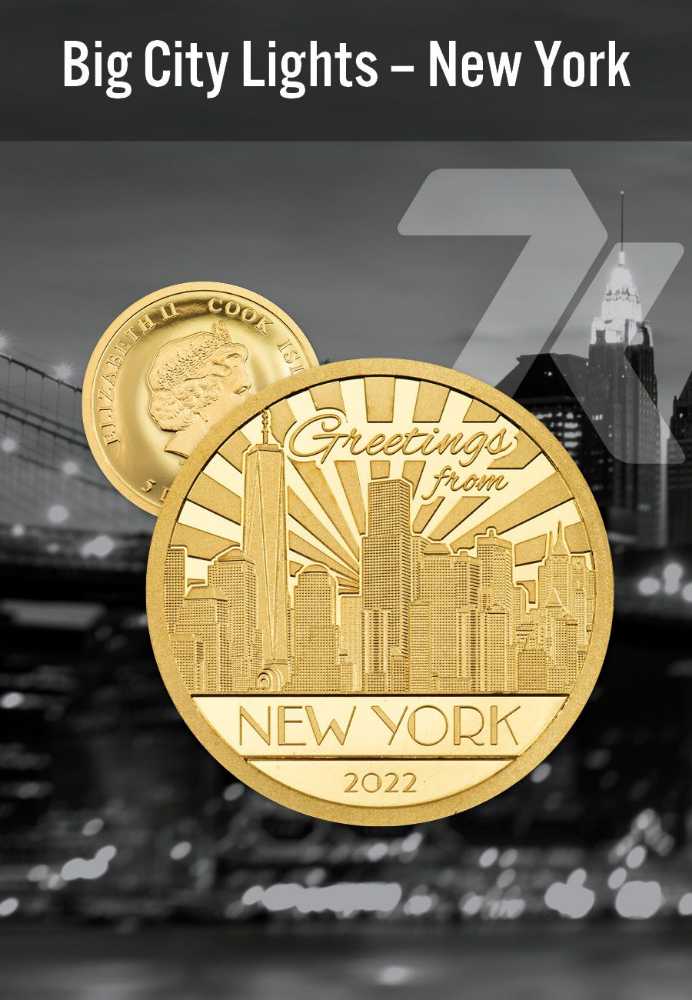 Big City Lights  coin collectible [Barcode 55347870006576031143] - Main Image 3