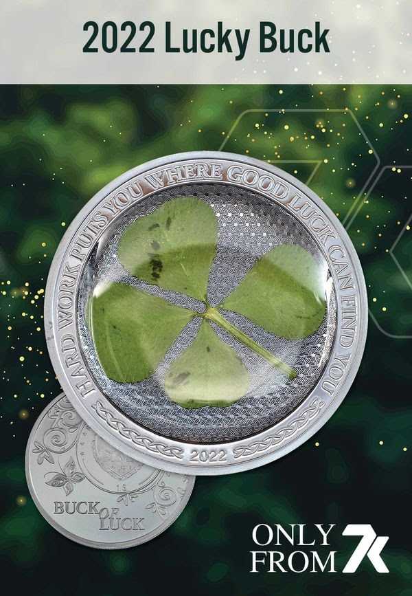 4-Leaf Clover  coin collectible [Barcode 40338570006550264310] - Main Image 3