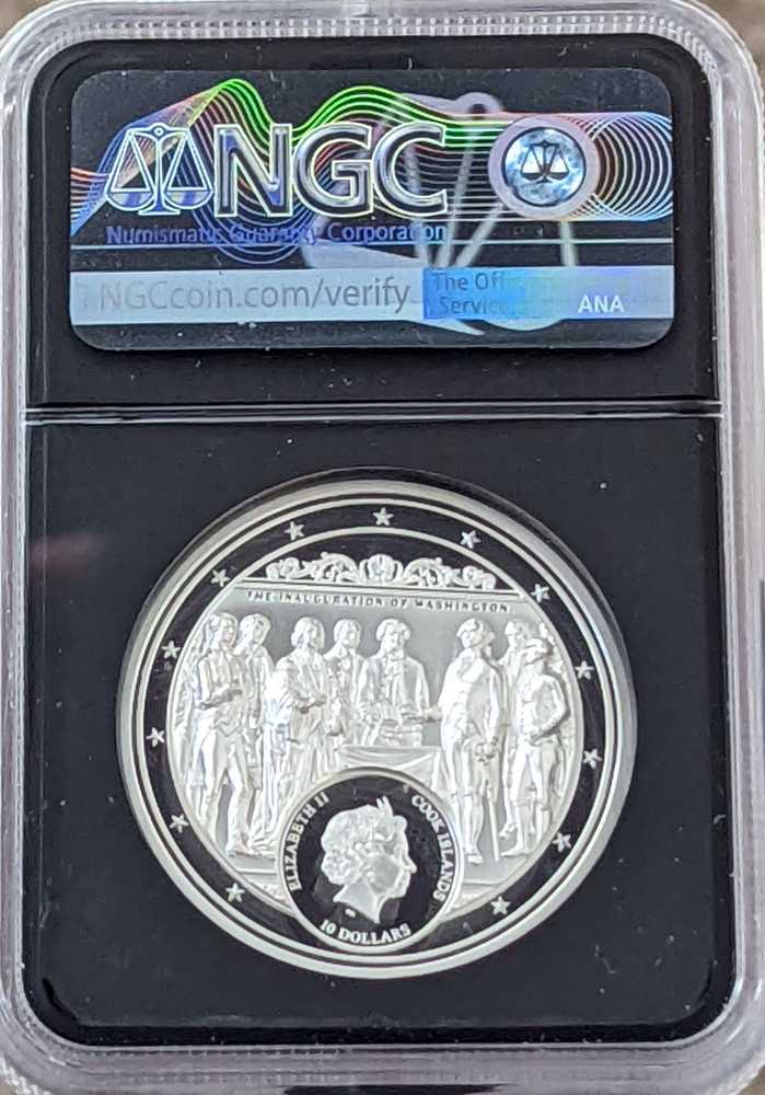 Life of George Washington  coin collectible [Barcode 55167970006310028285] - Main Image 2