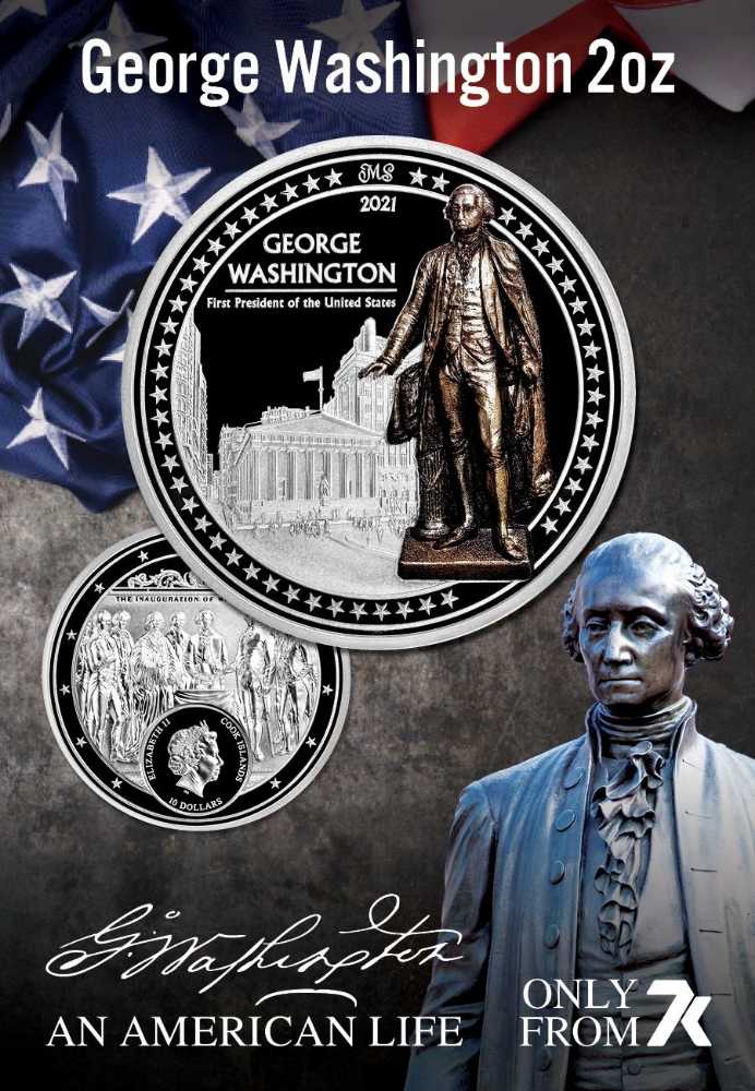 Life of George Washington  coin collectible [Barcode 55167970006310028285] - Main Image 3