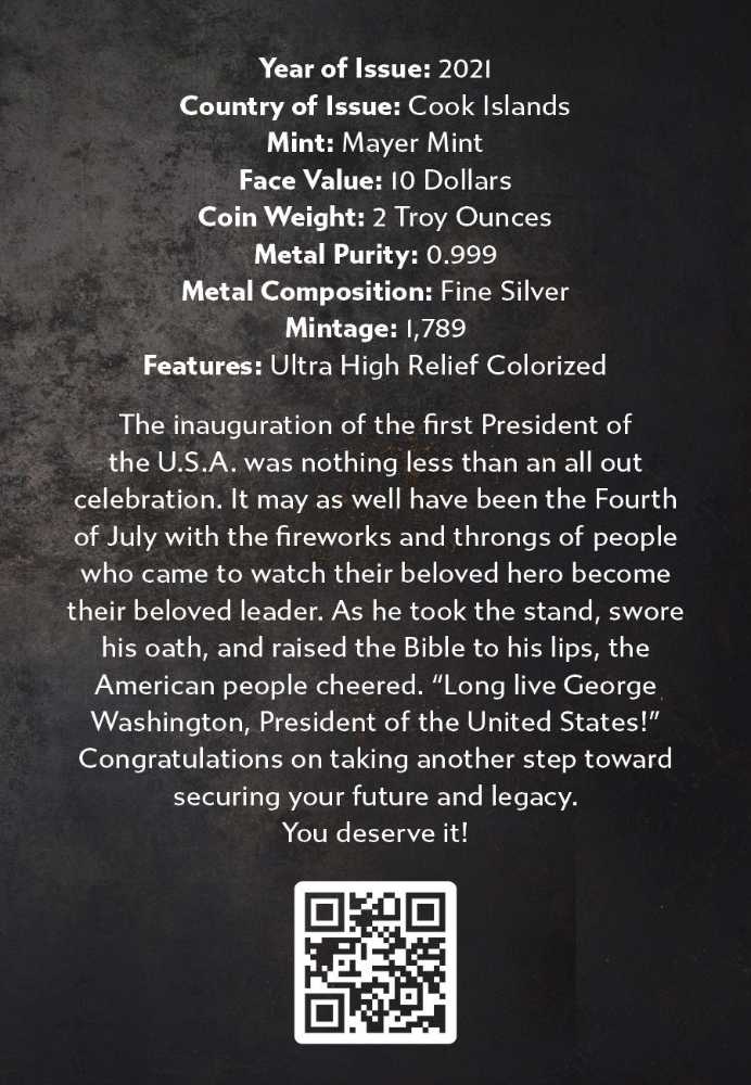Life of George Washington  coin collectible [Barcode 55167970006310028285] - Main Image 4