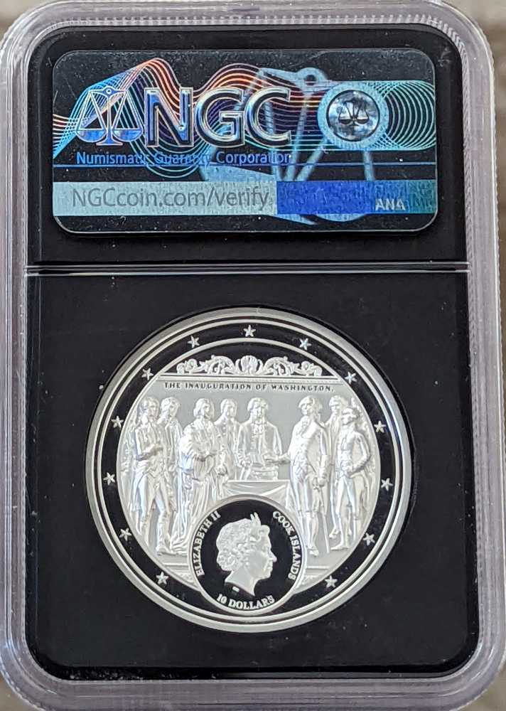 Life of George Washington  coin collectible [Barcode 55167970006540079046] - Main Image 2