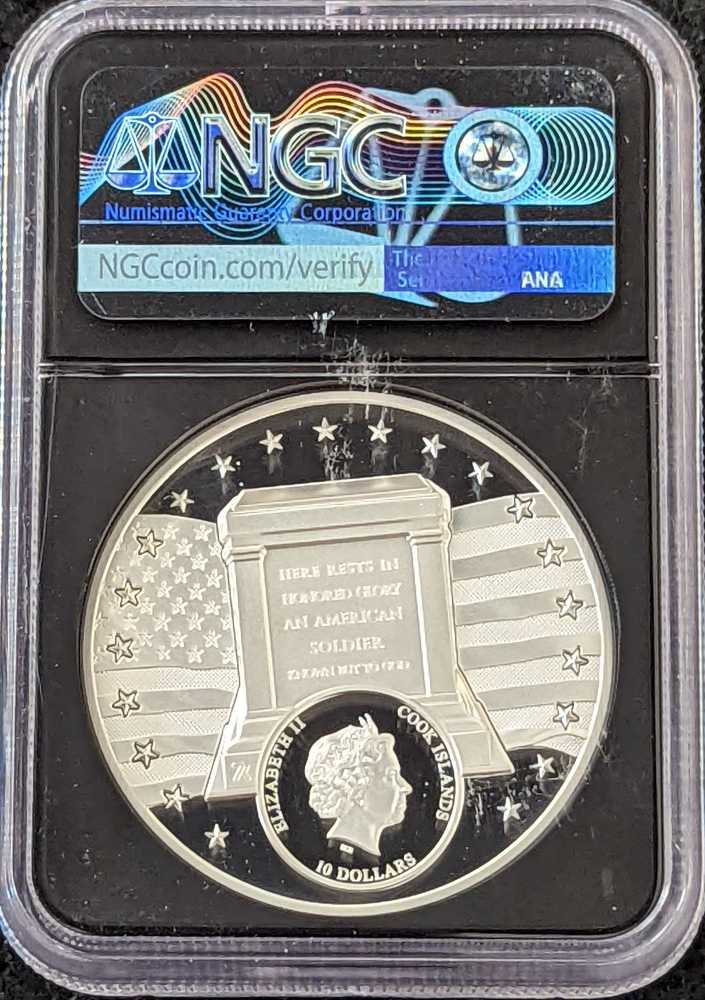 Unknown Soldier  coin collectible [Barcode 35244970006574200206] - Main Image 2