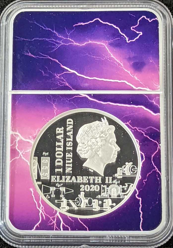 Nikola Tesla  coin collectible [Barcode 55165869006258456002] - Main Image 2