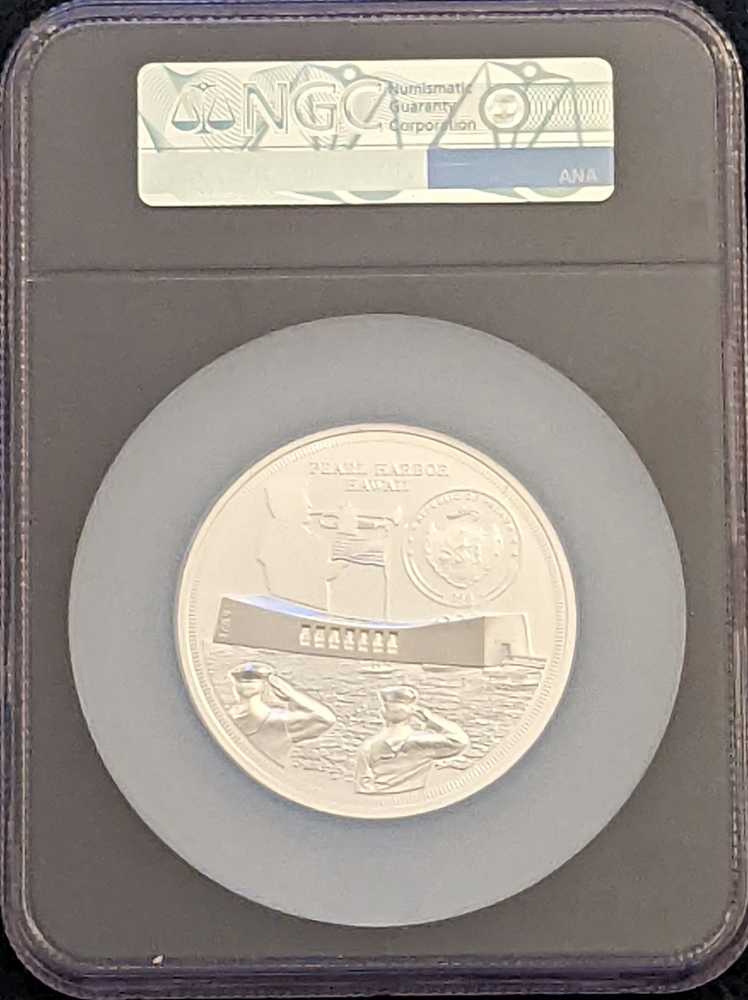 USS Arizona 80th Anniversary  coin collectible [Barcode 40733170006567498041] - Main Image 2