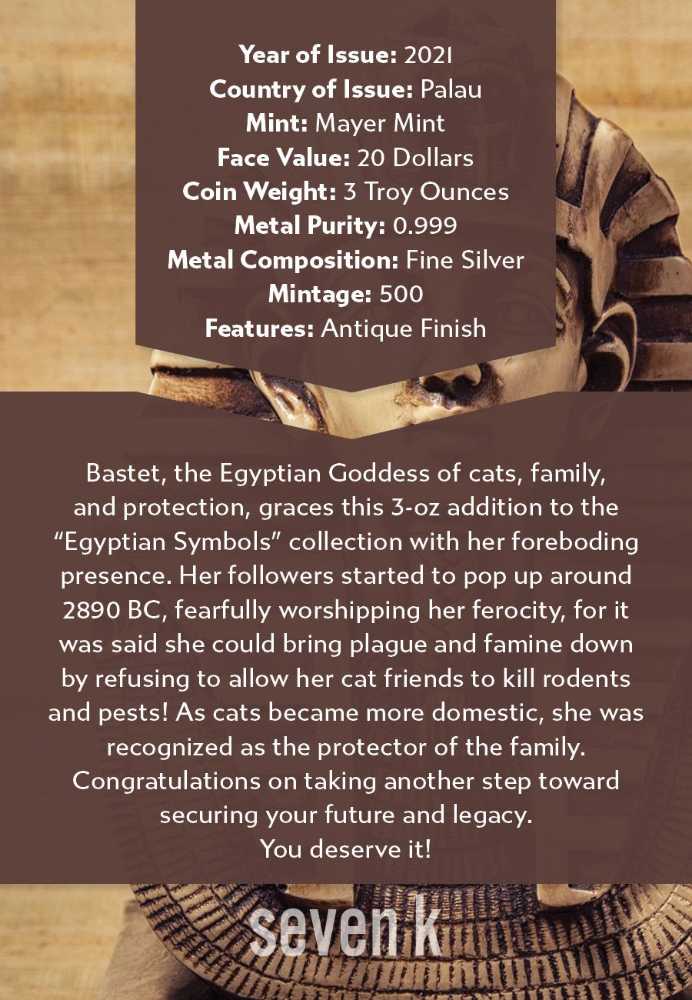 Egyptian Symbols II  coin collectible [Barcode 40752970006574737179] - Main Image 4