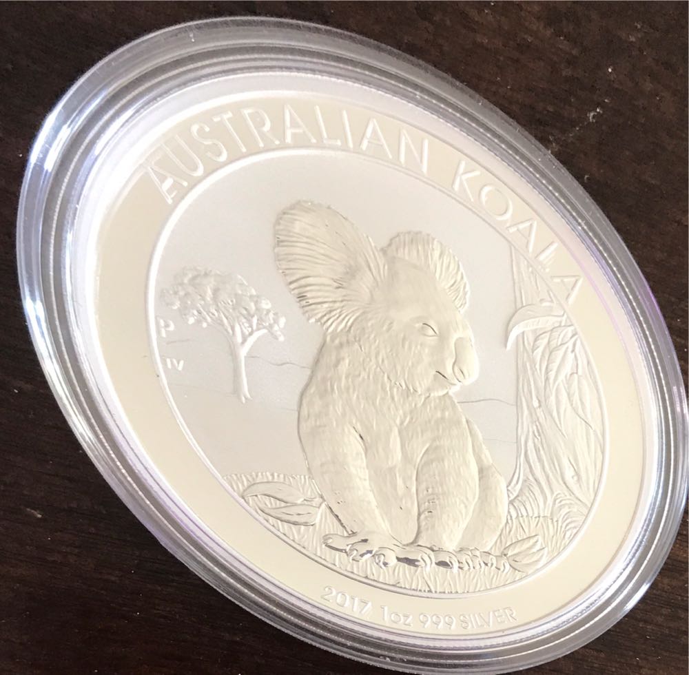 Australia Elizabeth II 2017 Silver Koala 1 Dollar Coin  coin collectible - Main Image 2