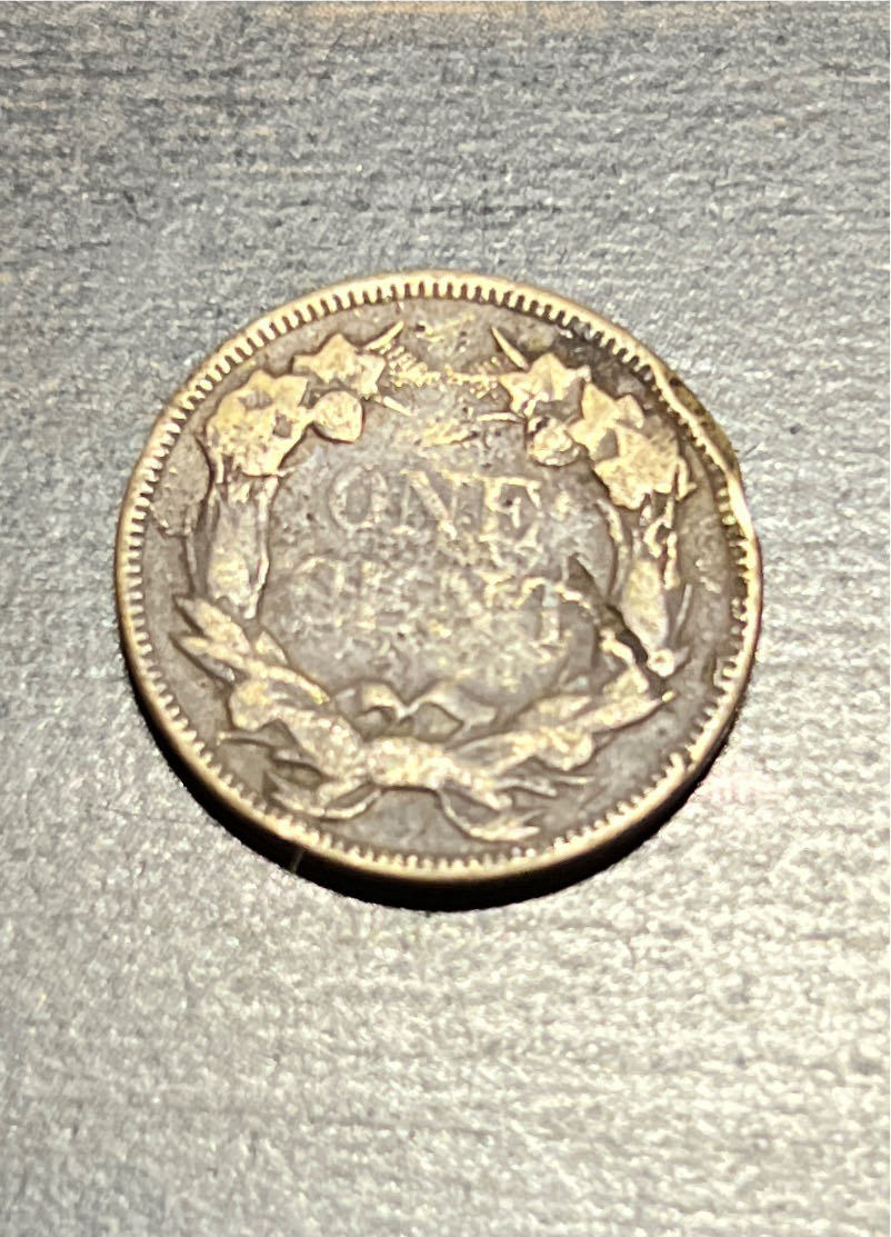 Flying Eagle Penny - 1858  coin collectible - Main Image 2