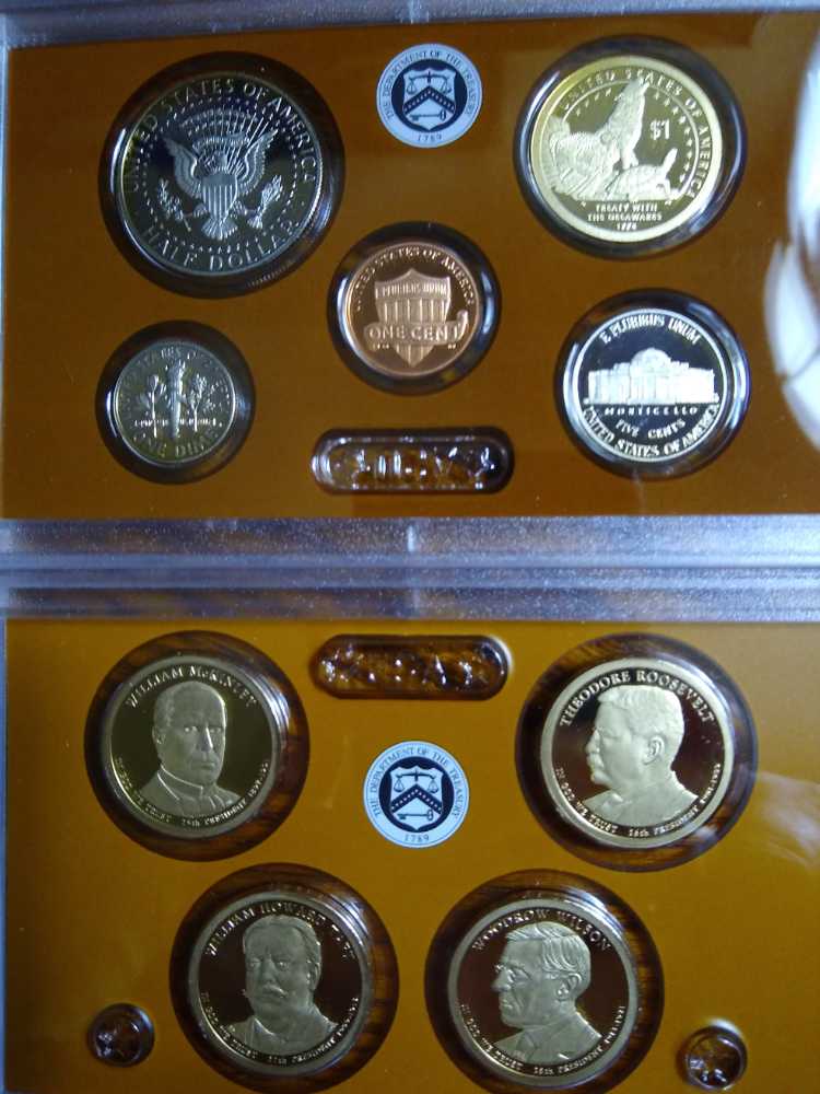 Proof 2013 S with Quarter’s, & Dollar’s   coin collectible - Main Image 3