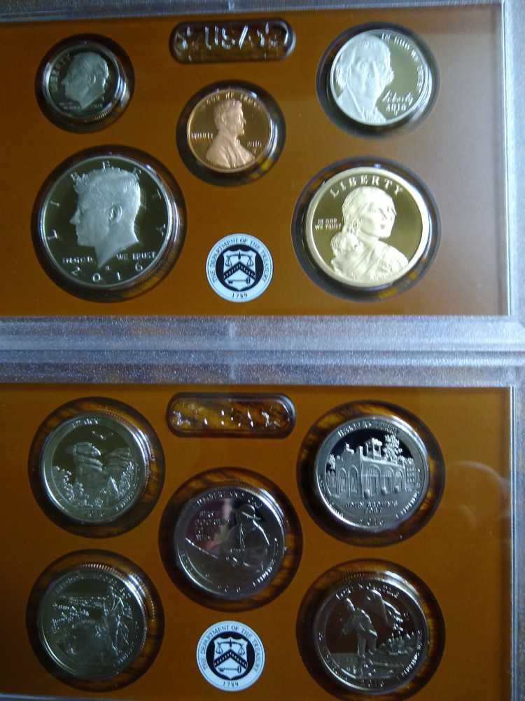 Proof 2016 S with Quarter’s, & Dollar’s   coin collectible - Main Image 2
