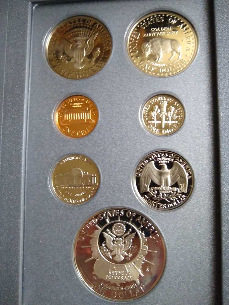 1991 S Prestige Mount Rushmore Proof  coin collectible - Main Image 3