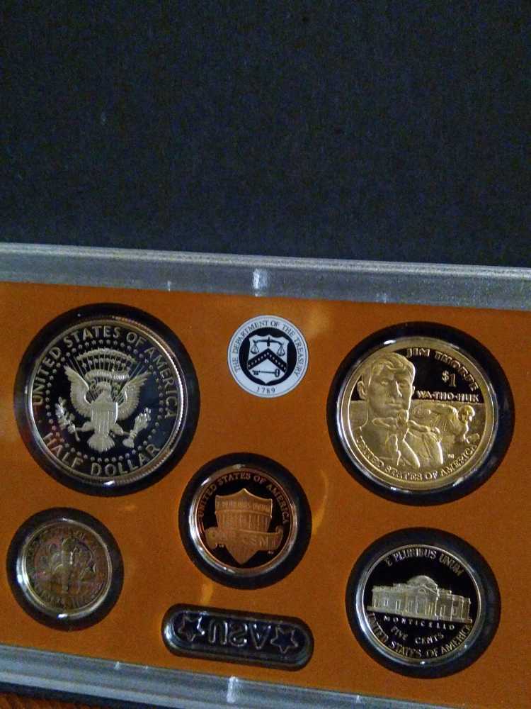 Proof 2018 S with Quarter’s, & Dollar’s   coin collectible - Main Image 3