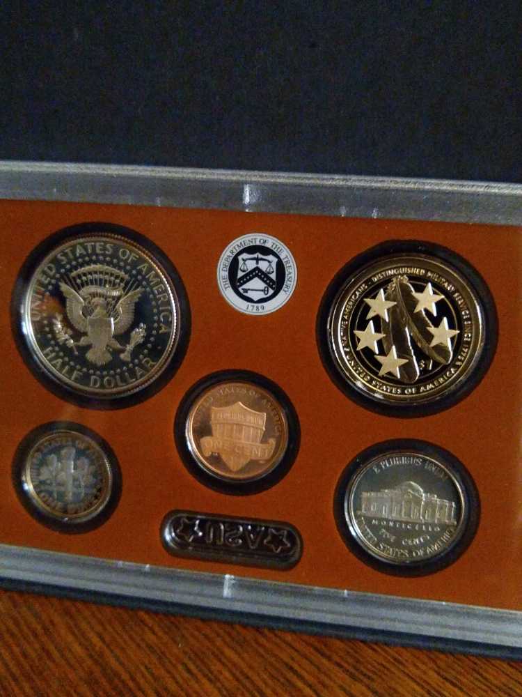 Proof 2021 S with Quarter’s, & Dollar’s   coin collectible - Main Image 3