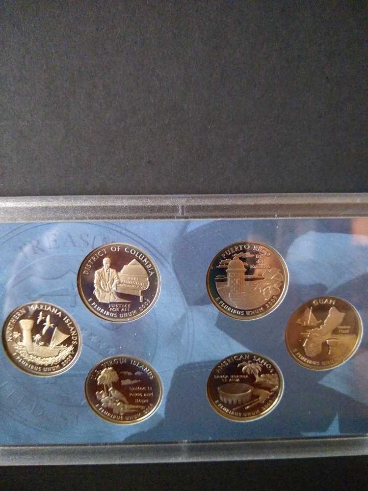 Proof 2009 S District & Territory Sets  coin collectible - Main Image 2