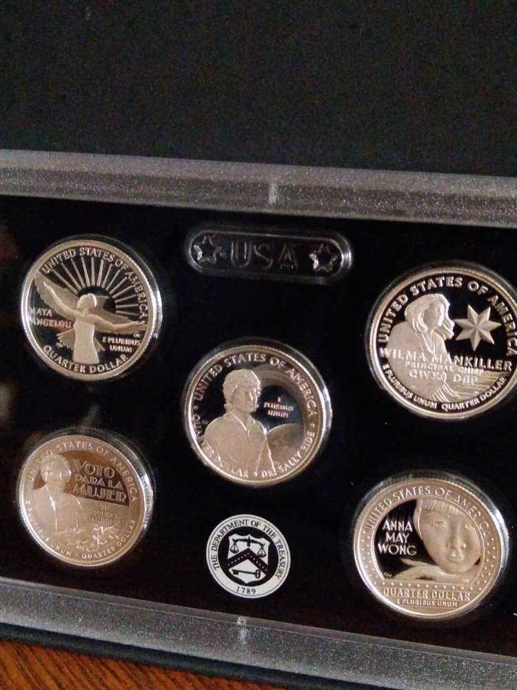 Quarter Proof Women Silver Proof 2022  coin collectible - Main Image 2