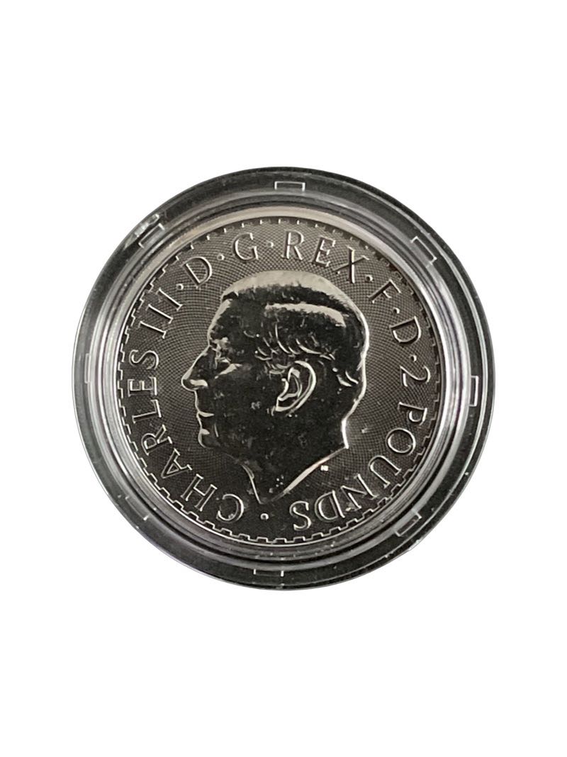 Britannia Silhouette 2023 KCIII  coin collectible - Main Image 2