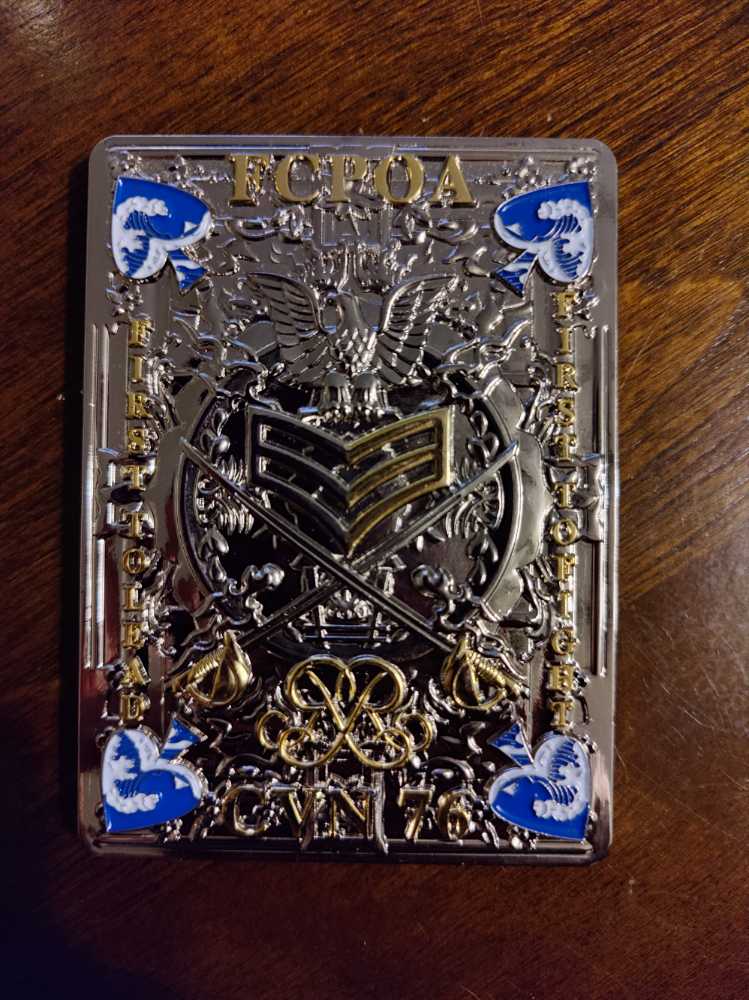 CVN-76 FCPOA  coin collectible - Main Image 2