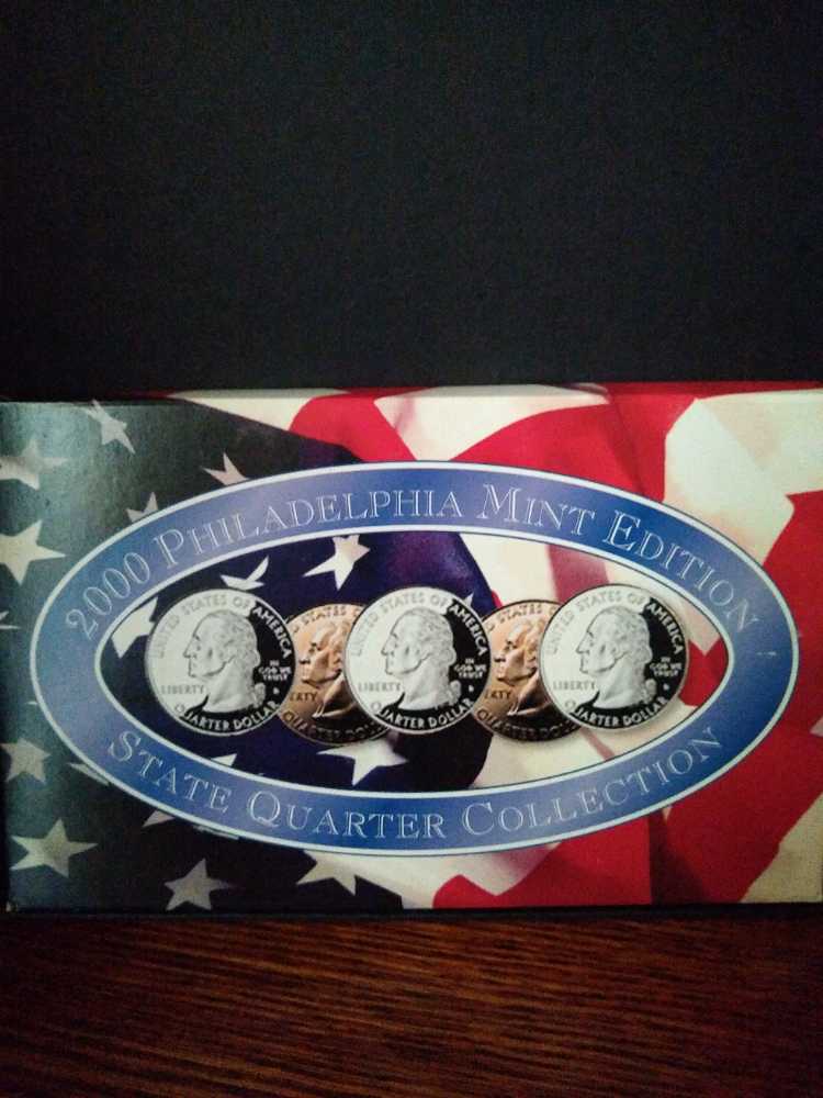 CSN 2000 State Quarter Philadelphia coin collectible - Main Image 1