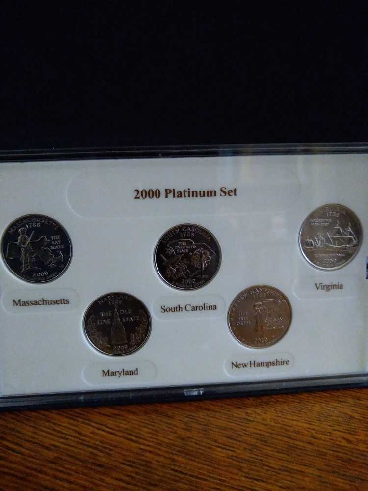 CSN 2000 State Quarter Platinum   coin collectible - Main Image 2
